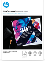 Bild von HP Professional Business Paper - Glossy - 180 g/m2 - A4 (210 x 297 mm) - 150 sheets - Universal - A4 (210x297 mm) - Glanz - 150 Blätter - 180 g/m² - Weiß