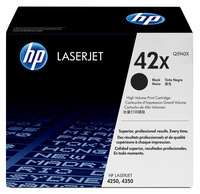 Bild von HP 42X High Yield Black Original LaserJet Toner Cartridge - 20000 Seiten - Schwarz - 1 Stück(e)