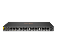 Bild von HPE 6100 48G Class4 PoE 4SFP+ 370W - Managed - L3 - Gigabit Ethernet (10/100/1000) - Power over Ethernet (PoE) - Rack-Einbau - 1U