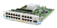 Bild von HPE 20-port 10/100/1000BASE-T PoE+ MACsec / 1-port 40GbE QSFP+ v3 zl2 - Gigabit Ethernet - 10,100,1000 Mbit/s - 10BASE-T - 100BASE-TX - 1000BASE-T - QSFP+ - 261,6 x 206,5 x 44,5 mm - 870 g