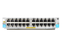 Bild von HPE 24-port 10/100/1000BASE-T PoE+ MACsec v3 zl2 Module - Gigabit Ethernet - 10,100,1000 Mbit/s - 10BASE-T - 100BASE-T - 1000BASE-T - IEEE 802.3 - IEEE 802.3ab - IEEE 802.3u - HP 5400R - 261,6 x 206,5 x 44,5 mm