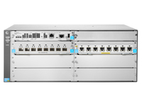 Bild von HPE 5406R 8-port 1/2.5/5/10GBASE-T PoE+ / 8-port SFP+ No PSU v3 zl2 Switch - Switch - Glasfaser (LWL) 10 Gbps - 8-Port 4 HE - Rack-Modul