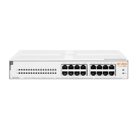 Bild von HPE Instant On 1430 16G Class4 PoE 124W - Unmanaged - L2 - Gigabit Ethernet (10/100/1000) - Power over Ethernet (PoE) - Rack-Einbau - 1U