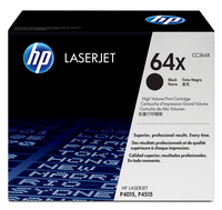 Bild von HP 64X High Yield Black Original LaserJet Toner Cartridge - 24000 Seiten - Schwarz - 1 Stück(e)