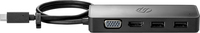 Bild von HP USB-C Reisehub G2 - USB 3.2 Gen 1 (3.1 Gen 1) Type-C - HDMI - USB 3.2 Gen 1 (3.1 Gen 1) Type-A - VGA - Haus - 173 mm - 48 mm - 13 mm