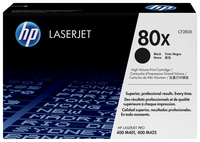 Bild von HP 80X Schwarz Original LaserJet Tonerkartusche mit hoher Reichweite - 6900 Seiten - Schwarz - 1 Stück(e)