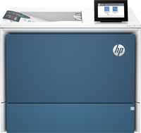 Bild von HP Color LaserJet Enterprise X55745dn Drucker - Drucken - USB-Flash-Laufwerkanschluss (vorne); Optionale Fächer mit hoher Kapazität; Touchscreen; Tonerkartusche mit TerraJet - Laser - Farbe - 1200 x 1200 DPI - A4 - 43 Seiten pro Minute - Doppelseitiger Druck