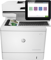 Bild von HP Color LaserJet Enterprise Flow MFP M578c - Drucken - Kopieren - Scannen - Faxen - Beidseitiger Druck; ADF für 100 Blatt; Energieeffizient - Laser - Farbdruck - 1200 x 1200 DPI - A4 - Direktdruck - Grau