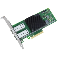 Bild von Intel X710-DA2 - Eingebaut - Kabelgebunden - PCI Express - Faser - 40000 Mbit/s - Grün - Silber