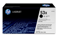 Bild von HP 53X Schwarz Original LaserJet Tonerkartusche mit hoher Reichweite - 7000 Seiten - Schwarz - 1 Stück(e)