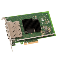 Bild von Intel X710DA4FHBLK - Eingebaut - Kabelgebunden - PCI Express - Faser - 10000 Mbit/s - Schwarz - Grün - Edelstahl