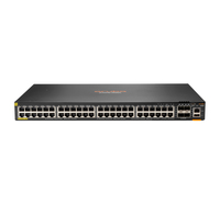 Bild von HPE CX 6200F 48G Class-4 PoE 4SFP 740W - Managed - L3 - Gigabit Ethernet (10/100/1000) - Power over Ethernet (PoE) - Rack-Einbau - 1U