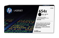 Bild von HP 654X Schwarz Original LaserJet Tonerkartusche mit hoher Reichweite - 20500 Seiten - Schwarz - 1 Stück(e)