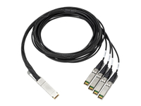 Bild von HPE Copper Cable - 100GBase Direktanschlusskabel - QSFP28 (M) bis SFP28 (M)