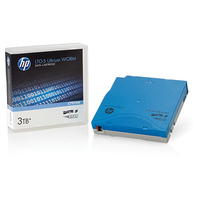 Bild von HPE LTO-5 Ultrium 3TB WORM - Leeres Datenband - LTO - 3000 GB - 1000000 Durchgang/Durchgänge - Blau - 10 - 80%