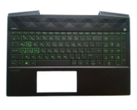 Bild von HP L21862-DH1 - Gehäuse-Unterteil+Tastatur - Nordisch - Tastatur mit Hintergrundbeleuchtung - HP - Pavilion Gaming 15-cx