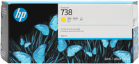 Bild von HP 738 300-ml Yellow DesignJet Ink - Tintenpatrone - Yellow