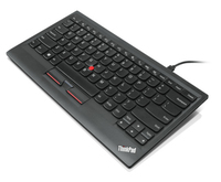 Bild von Lenovo ThinkPad Compact - Volle Größe (100%) - USB - Mechanischer Switch - QWERTY - Schwarz