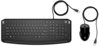 Bild von HP Pavilion Pavillon Tastatur und Maus 200 - Volle Größe (100%) - USB - Mechanischer Switch - Schwarz - Maus enthalten