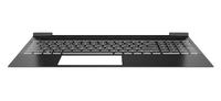 Bild von HP L58827-331 - Gehäuse-Unterteil+Tastatur - Tastatur mit Hintergrundbeleuchtung - HP - Pavilion Gaming 15-dk