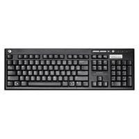 Bild von HP 697737-351 - Full-size (100%) - Verkabelt - USB - QWERTY - Schwarz