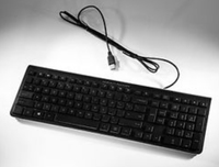 Bild von HP 704222-031 - Full-size (100%) - Verkabelt - USB - QWERTY - Schwarz