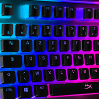 Bild von HP HyperX Pudding Keycaps - Full Key Set - ABS - Black (FR Layout) - Tastaturkappe - ABS - Schwarz