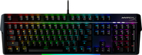 Bild von HP HyperX Alloy MKW100 – Mechanische Gaming-Tastatur – Rot (US-Layout) - Volle Größe (100%) - IrDA - Mechanischer Switch - RGB-LED - Schwarz