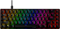 Bild von HP HyperX Alloy Origins 65 – Mechanische Gaming-Tastatur – HX Aqua (US-Layout) - 65% - Kabelgebunden - USB - Mechanischer Switch - RGB-LED - Schwarz