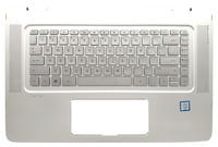 Bild von HP 841266-031 - Gehäuse-Unterteil+Tastatur - UK Englisch - Tastatur mit Hintergrundbeleuchtung - HP - Spectre x360 15-ap