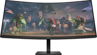 Bild von HP OMEN by HP OMEN by 34 Zoll WQHD 165 Hz Curved Gaming-Monitor – OMEN 34c - 86,4 cm (34") - 3440 x 1440 Pixel - Wide Quad HD - LED - 1 ms - Schwarz