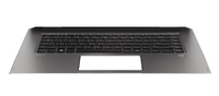 Bild von HP L34210-042 - Gehäuse-Unterteil+Tastatur - Deutsch - Tastatur mit Hintergrundbeleuchtung - HP - ZBook Studio x360 G5