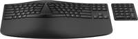 Bild von HP 960 Ergonomische Wireless-Tastatur, Volle Größe (100%), Kabellos, RF