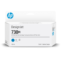 Bild von HP 738M - 130 ml - Cyan - original - DesignJet - HP 738M 130-ml - Cyan